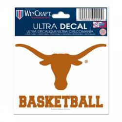 University Of Texas Longhorns Basketball - 3x4 Ultra Decal