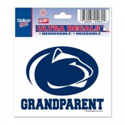 Penn State University Nittany Lions Grandparent - 3x4 Ultra Decal