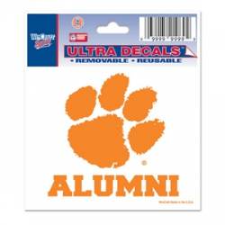 Clemson University Tigers Alumni - 3x4 Ultra Decal