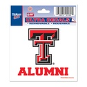 Texas Tech University Red Raiders Alumni - 3x4 Ultra Decal
