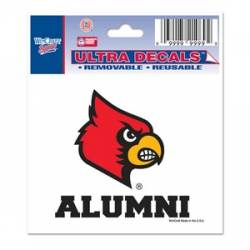 University Of Louisville Cardinals Alumni - 3x4 Ultra Decal