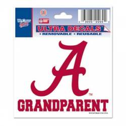 University of Alabama Crimson Tide Grandparent - 3x4 Ultra Decal