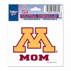 University Of Minnesota Golden Gophers Mom - 3x4 Ultra Decal