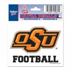 Oklahoma State University Cowboys Football - 3x4 Ultra Decal