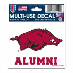 University Of Arkansas Razorbacks Alumni - 3x4 Ultra Decal