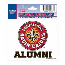 University Of Louisiana-Lafayette Ragin Cajuns Alumni - 3x4 Ultra Decal