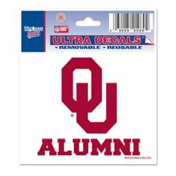 University Of Oklahoma Sooners Alumni - 3x4 Ultra Decal
