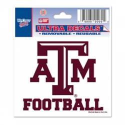 Texas A&M University Aggies Football - 3x4 Ultra Decal