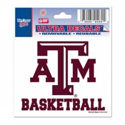 Texas A&M University Aggies Basketball - 3x4 Ultra Decal