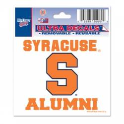 Syracuse University Orange Alumni - 3x4 Ultra Decal