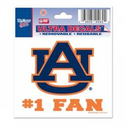 Auburn University Tigers #1 Fan - 3x4 Ultra Decal