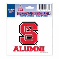 North Carolina State University Wolfpack Alumni - 3x4 Ultra Decal