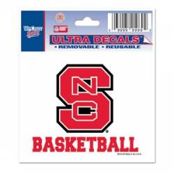 North Carolina State University Wolfpack Basketball - 3x4 Ultra Decal