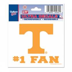 University Of Tennessee Volunteers #1 Fan - 3x4 Ultra Decal