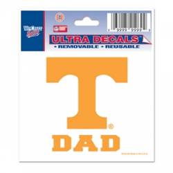 University Of Tennessee Volunteers Dad - 3x4 Ultra Decal