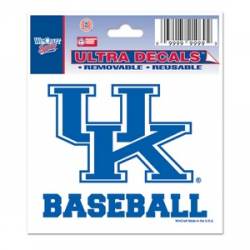 University Of Kentucky Wildcats Baseball - 3x4 Ultra Decal