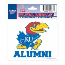 University Of Kansas Jayhawks Alumni - 3x4 Ultra Decal