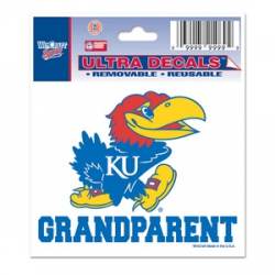 University Of Kansas Jayhawks Grandparent - 3x4 Ultra Decal
