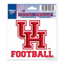 University Of Houston Cougars Football - 3x4 Ultra Decal
