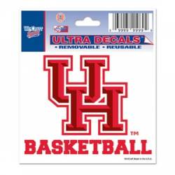 University Of Houston Cougars Basketball - 3x4 Ultra Decal