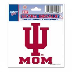 Indiana University Hoosiers Mom - 3x4 Ultra Decal