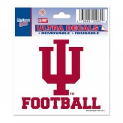 Indiana University Hoosiers Football - 3x4 Ultra Decal