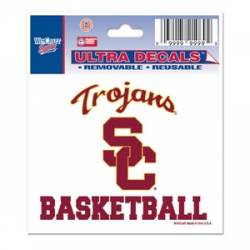 University Of Southern California USC Trojans Basketball - 3x4 Ultra Decal