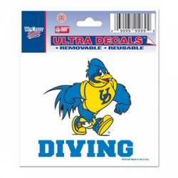 University Of Delaware Blue Hens Diving - 3x4 Ultra Decal