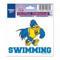 University Of Delaware Blue Hens Swimming - 3x4 Ultra Decal