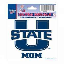 Utah State University Aggies Mom - 3x4 Ultra Decal