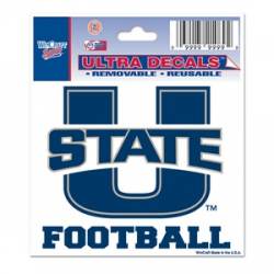 Utah State University Aggies Football - 3x4 Ultra Decal