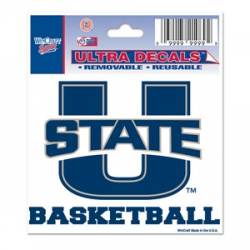 Utah State University Aggies Basketball - 3x4 Ultra Decal