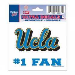 University Of California-Los Angeles UCLA Bruins #1 Fan - 3x4 Ultra Decal