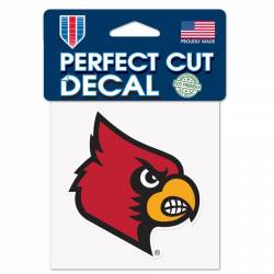 University Of Louisville Cardinals - 4x4 Die Cut Decal
