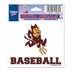 Arizona State University Sun Devils Baseball - 3x4 Ultra Decal