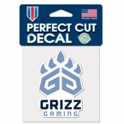 Memphis Grizzlies Gaming Logo - 4x4 Die Cut Decal