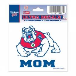 Fresno State University Bulldogs Mom - 3x4 Ultra Decal