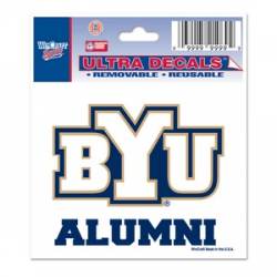 Brigham Young University Cougars BYU Alumni - 3x4 Ultra Decal