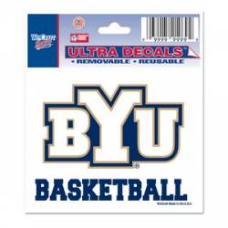 Brigham Young University Cougars BYU Basketball - 3x4 Ultra Decal
