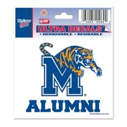 University Of Memphis Tigers Alumni - 3x4 Ultra Decal