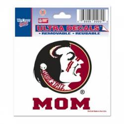 Florida State University Seminoles Mom - 3x4 Ultra Decal