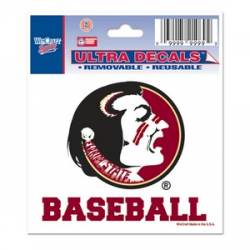 Florida State University Seminoles Baseball - 3x4 Ultra Decal