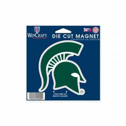 Michigan State University Spartans - 4.5" Die Cut Logo Magnet