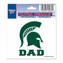 Michigan State University Spartans Dad - 3x4 Ultra Decal