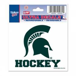 Michigan State University Spartans Hockey - 3x4 Ultra Decal