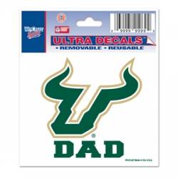 University Of South Florida Bulls Dad - 3x4 Ultra Decal