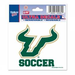 University Of South Florida Bulls Soccer - 3x4 Ultra Decal
