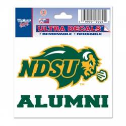 North Dakota State University Bison Alumni - 3x4 Ultra Decal