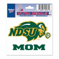 North Dakota State University Bison Mom - 3x4 Ultra Decal