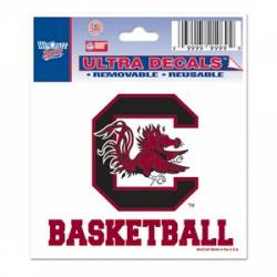 University Of South Carolina Gamecocks Basketball - 3x4 Ultra Decal